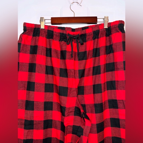WONDERSHOP Men’s Lounge /
Pajama Set Red Buffalo Check, 💯 % Cotton NWT - Picture 6 of 16
